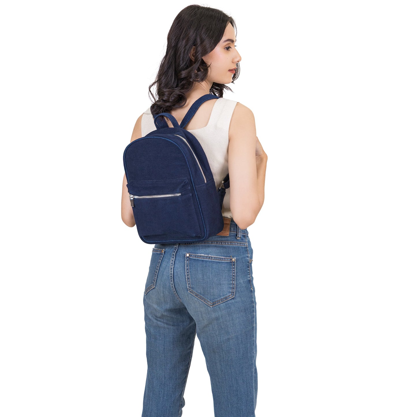 Denim Raw Indigo Bagpack