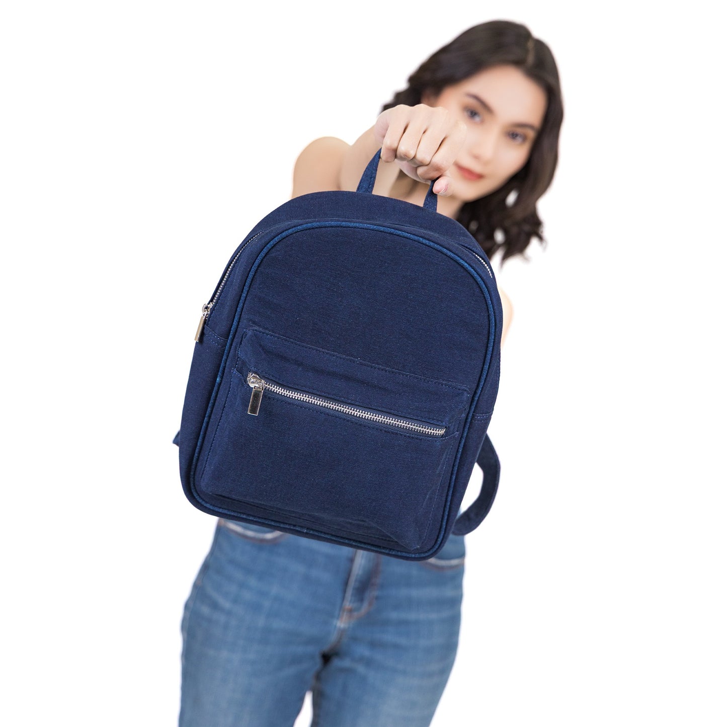 Denim Raw Indigo Bagpack