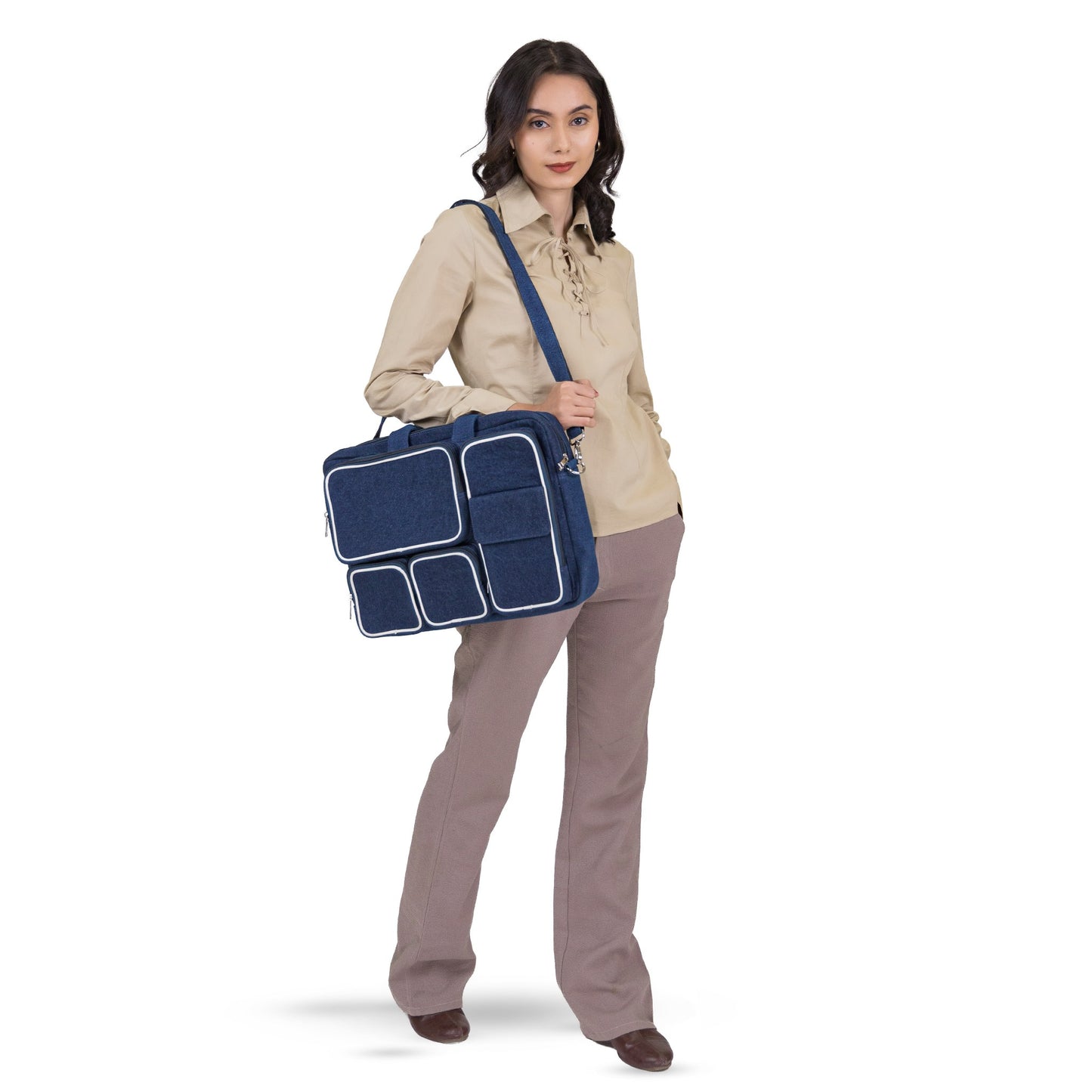 Denim Laptop Bag